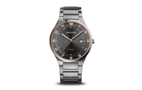 Bering Herenhorloge Quartz, 15139-709 (40mm) Titanium - 24503