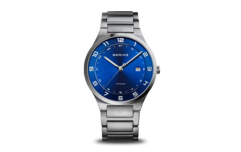 Bering Herenhorloge Quartz, 15139-707 (40mm) Titanium - 24504