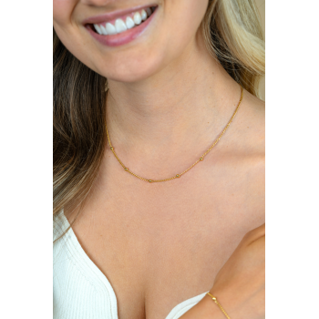 Zinzi Collier, model ZIC2714G (lengte verstelbaar 42-45cm.) - 24515 Zinzi Collier, model ZIC2714G (lengte verstelbaar 42-45cm.) - 24515