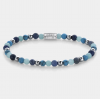 Rebel and Rose Armband "Blue Summer Vibes" met Sodaliet, Hematiet, Art. Turquoise, Jade (maat S: 16,5cm) - 24524 Rebel and Rose Armband "Blue Summer Vibes" met Sodaliet, Hematiet, Art. Turquoise, Jade (maat S: 16,5cm) - 24524