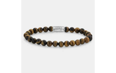 Rebel and Rose Armband "Tiger Lily" met Tijgeroog (maat S: 16,5cm) - 24525