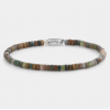 Rebel and Rose Armband "Slices - Indian Summer" met Indian Agate (maat S: 16,5cm) - 24527 Rebel and Rose Armband "Slices - Indian Summer" met Indian Agate (maat S: 16,5cm) - 24527