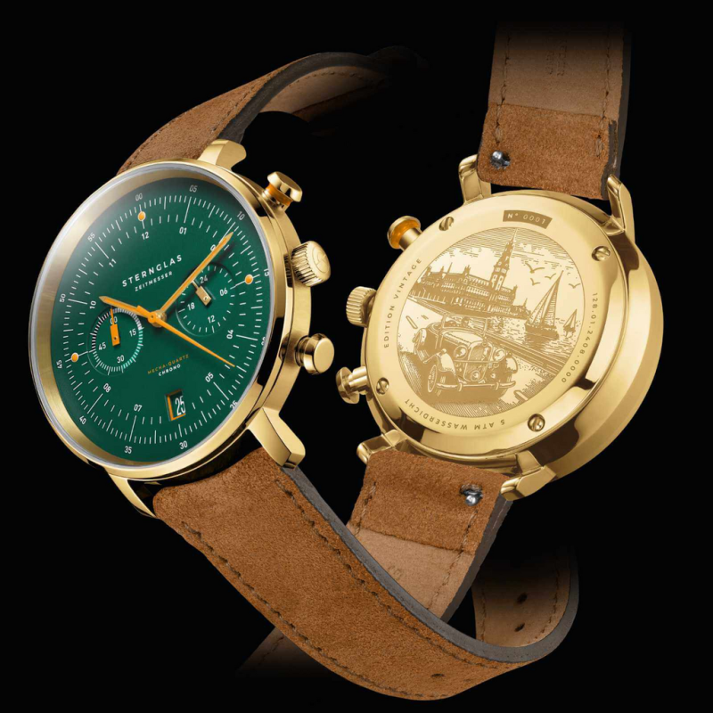Sternglas Hamburg Chrono Green Limited - 24534 Sternglas Hamburg Chrono Green Limited - 24534