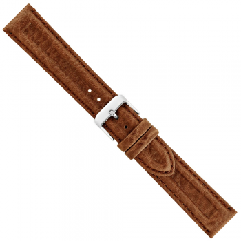 Horlogeband 18mm Bruin - 24540