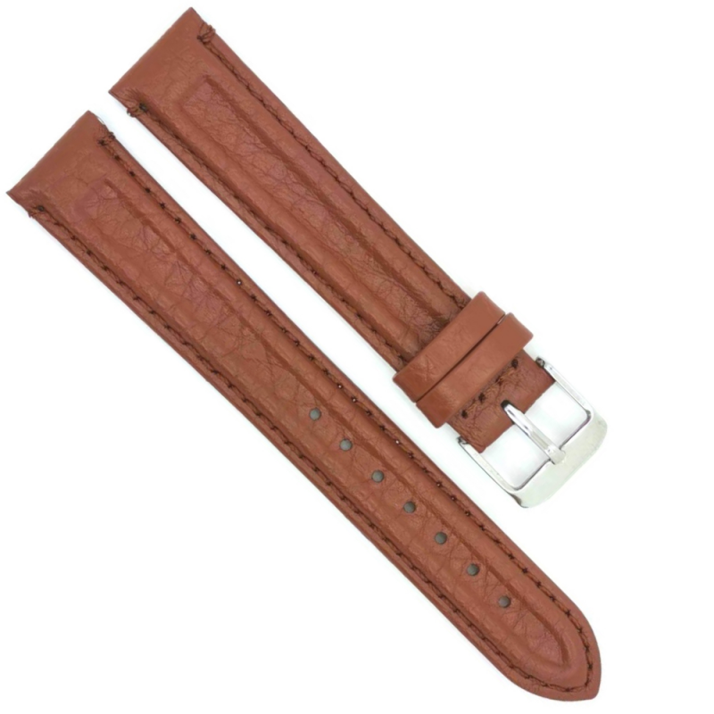 Horlogeband 18mm Bruin - 24540
