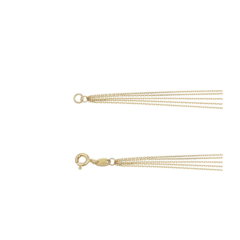 Jackie Armband, 14krt.goud "Waterfall Bracelet" (lengte: 18cm.) - 24564