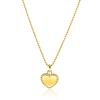 Zinzi Hanger, model-ZIH2652G hart met parelrand voor gravure ZIH2652G (excl. collier) - 24575