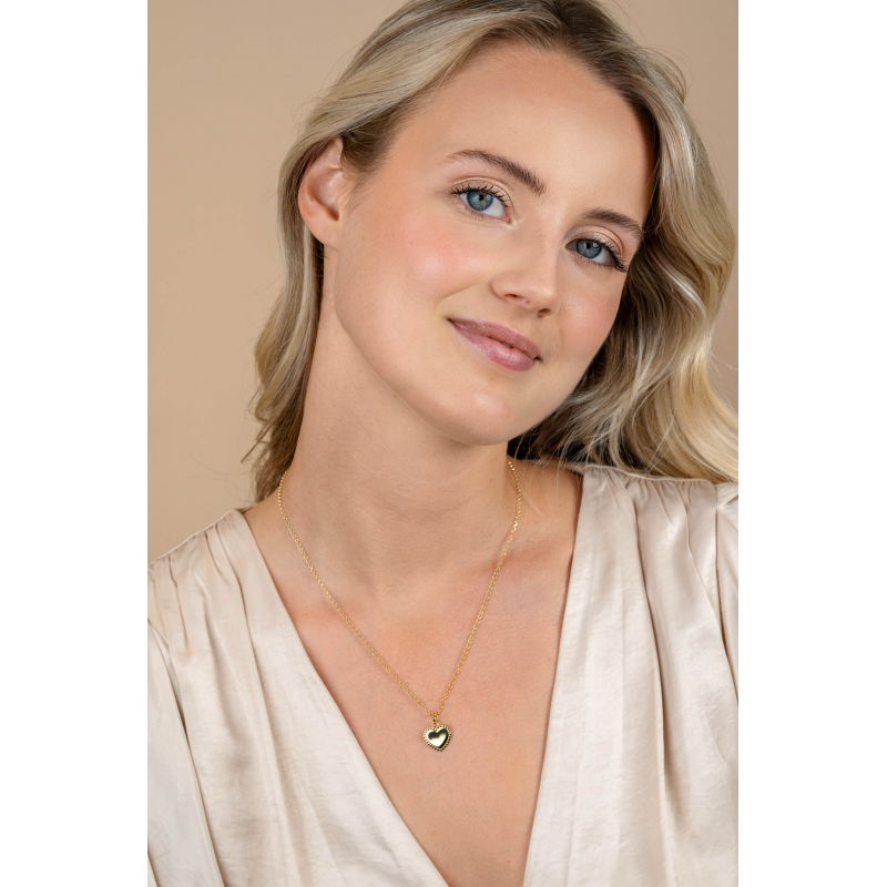 Zinzi Hanger, model-ZIH2652G hart met parelrand voor gravure ZIH2652G (excl. collier) - 24575