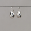 Jeh Jewels Oorhangers, model 21607 hamerslag druppel (1,5cm.) - 24583