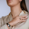Jeh Jewels Armband, model 21345 klemband hamerslag smal zilver/925 breedte 2cm. - 24586