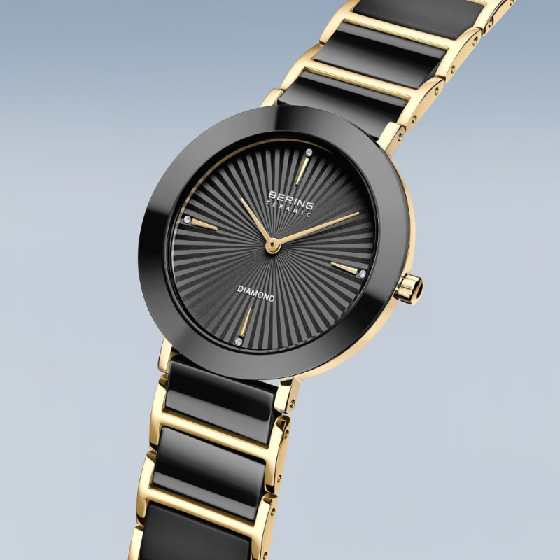 Bering Dameshorloge Quartz, model 11435-732 Ceramic - 24596