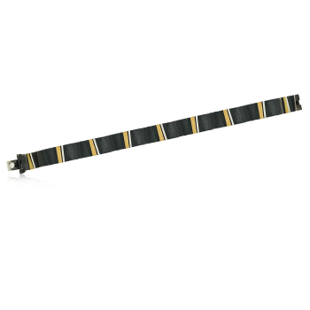 AUDAR Armband, model B1755 zilver (lengte 18cm) - 24644