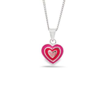 Bellini Collier, model 574.057 hart roze (lengte 34-38) - 24655