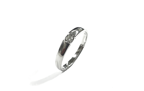 Rosa Di Luca Ring, zilver met diamant 0,06ct. - 24662