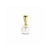 Hanger, 14krt.goud met zoetwaterparel (6mm.) - 23729