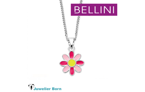Bellini Collier, model 574.073 bloem roze (lengte 34-38) - 24684