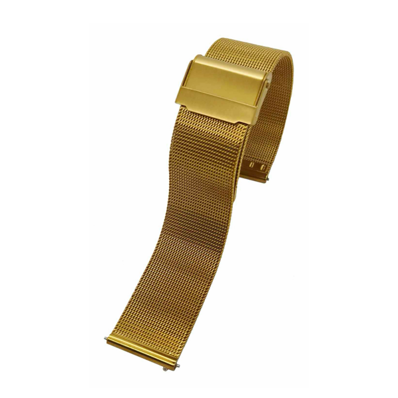 Horlogeband, Milanese 12mm Doublr - 24694
