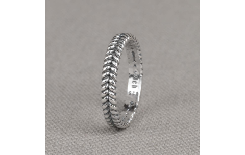 Jeh Jewels Ring, zilver model 20990 (breedte 3,5mm.) - 24707