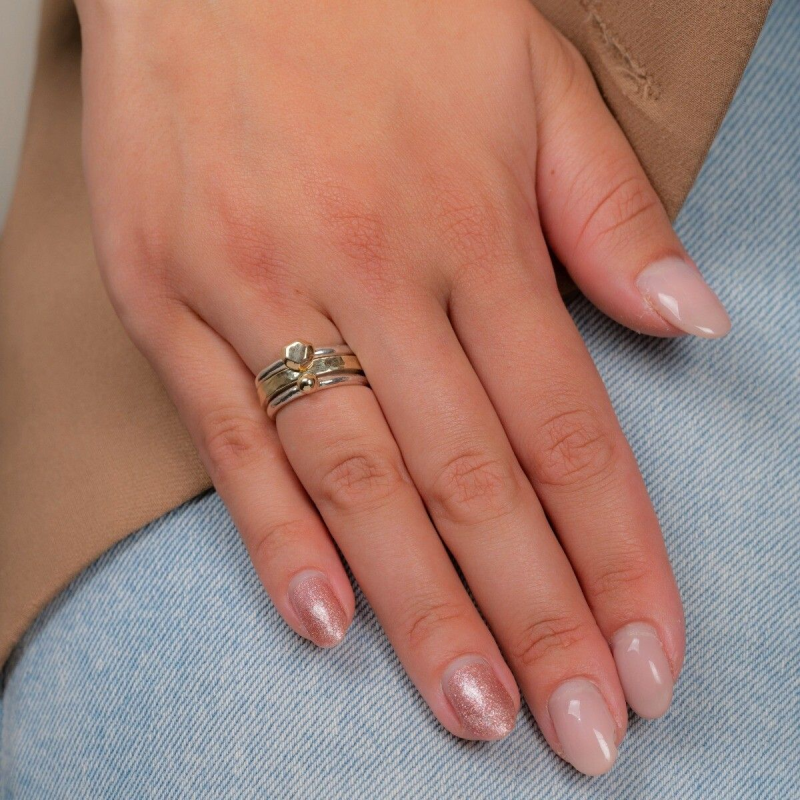 Jeh Jewels Ring, zilver model 20987 (breedte 2,2mm.) - 24708