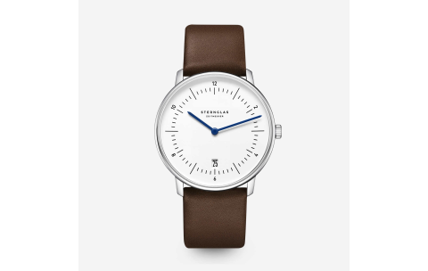 Sternglas NAOS - Bruine Band - Herenhorloge - 24739