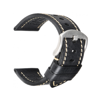 Horlogeband. Echte Italiaanse kalf-leatherskin horlogeband. - 23436