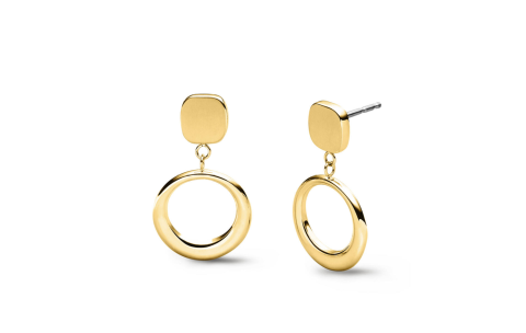 Boccia Oorhangers, titanium  model 05105-04 (lengte: 28mm.) - 24767