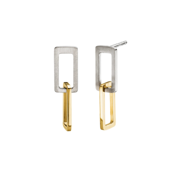 Boccia Oorhangers, titanium  model 05106-02 (lengte: 23mm.) - 24768