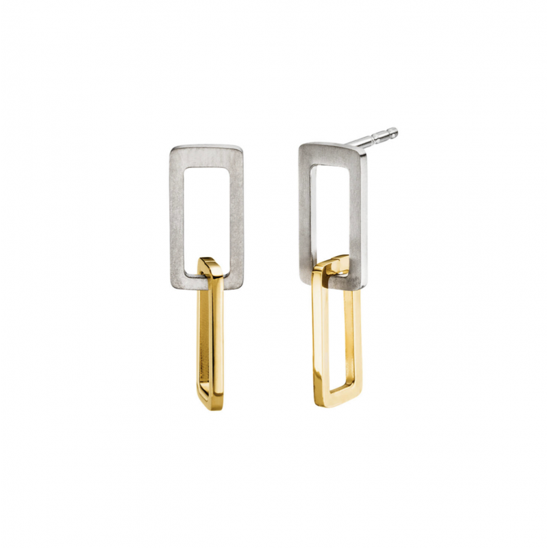 Boccia Oorhangers, titanium model 05106-02 (lengte: 23mm.) - 24768 Boccia Oorhangers, titanium model 05106-02 (lengte: 23mm.) - 24768