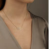 Boccia Collier, titanium model 08092-02 (lengteverstelbaar: 42-47cm.) - 24769 Boccia Collier, titanium model 08092-02 (lengteverstelbaar: 42-47cm.) - 24769