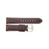 High quality Top Grain Leather Watch Band. Genuine Italian calf leatherskin watch strap. - 23010