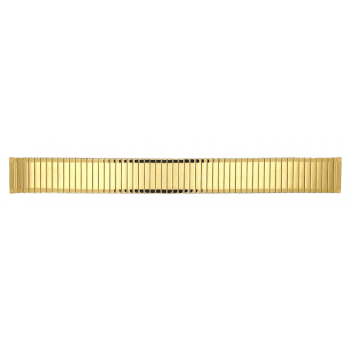 Horlogeband 18mm, metalen rekband double - 22903