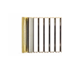 Horlogeband 18mm, metalen rekband double - 22903