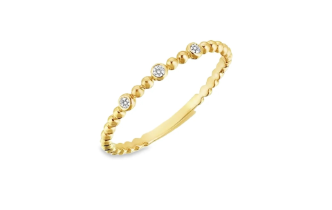 Ring, 9karaat met zirkonia - 24792