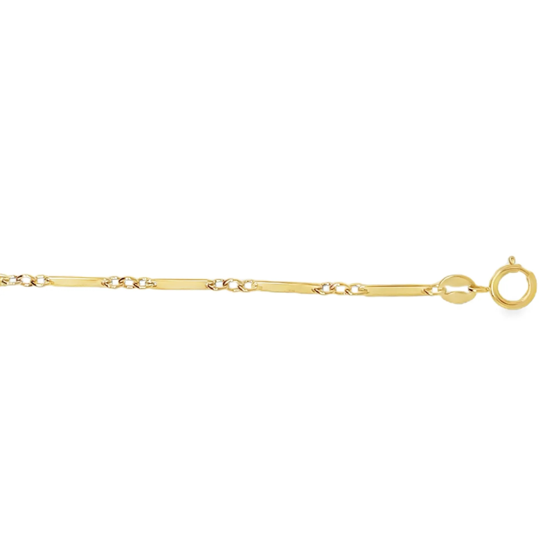 Armband, 9karaat (lengte: 19cm.) - 24796 Armband, 9karaat (lengte: 19cm.) - 24796