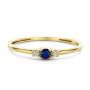 Swing Jewels Ring, 14krt goud met zirkonia (maat 54) - 24827