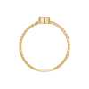 Jackie Ring,14krt.goud "Kirstenbosch Smoky Quartz Ring" 2,5mm.(maat 54) - 24843