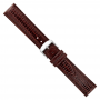 Horlogeband 14mm Bruin, Tejus print - 24850
