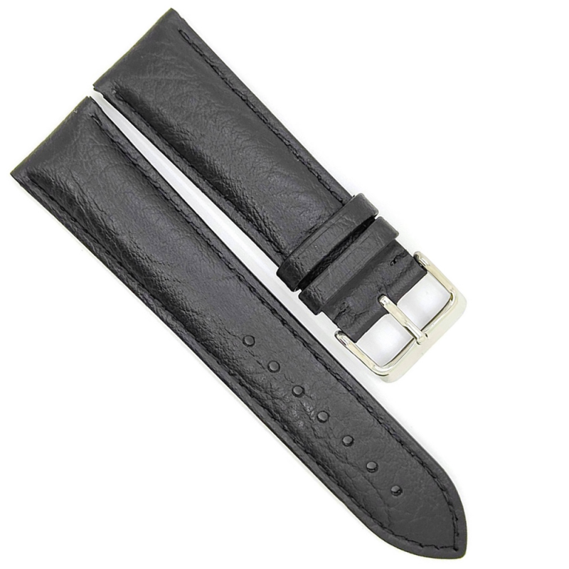 Horlogeband 18mm Zwart - 24851