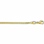 Collier, double gourmetteschakel (lengte: 50cm.) - 23050
