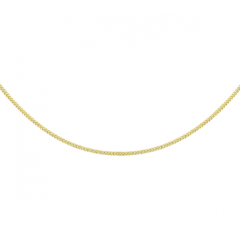 Collier, 14krt.goud gourmetschakel 1.2mm (lengte: 60cm.) - 24838
