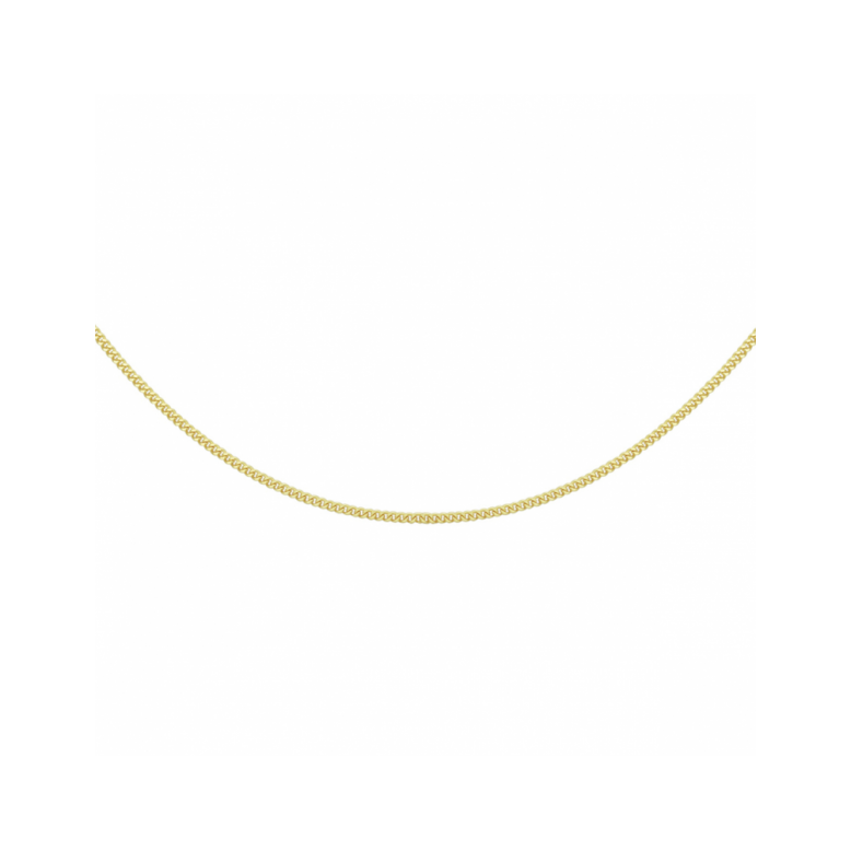 Collier, 14krt.goud gourmetschakel 1.2mm (lengte: 60cm.) - 24838