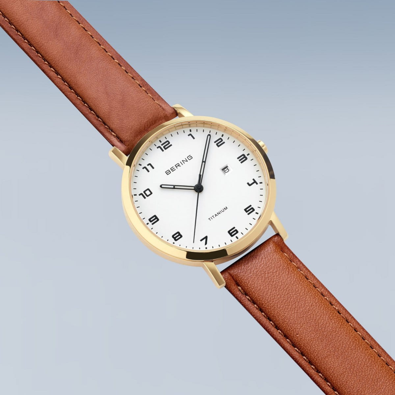 Bering Dameshorloge, model 18634-534 Titanium (34mm) - 24921