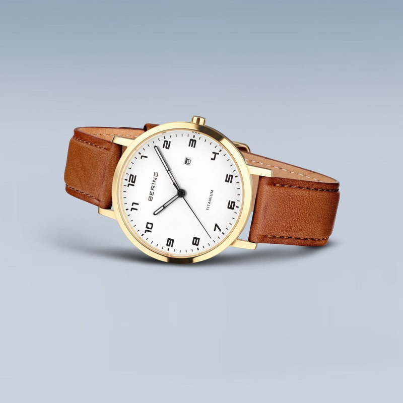 Bering Dameshorloge, model 18634-534 Titanium (34mm) - 24921