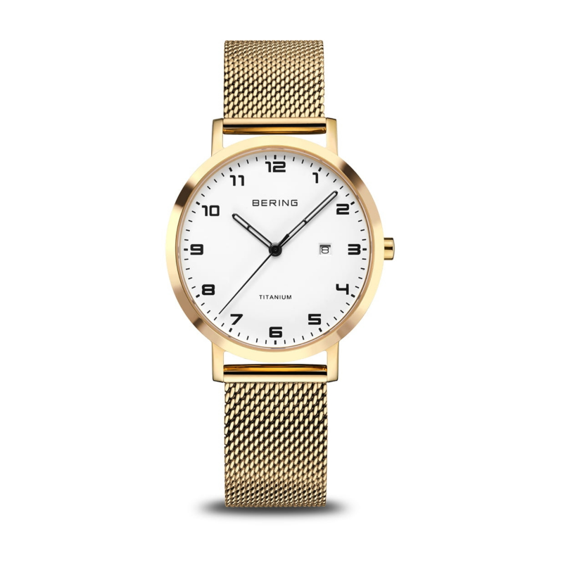 Bering Dameshorloge, model 18634-334 Titanium (34mm) - 24922