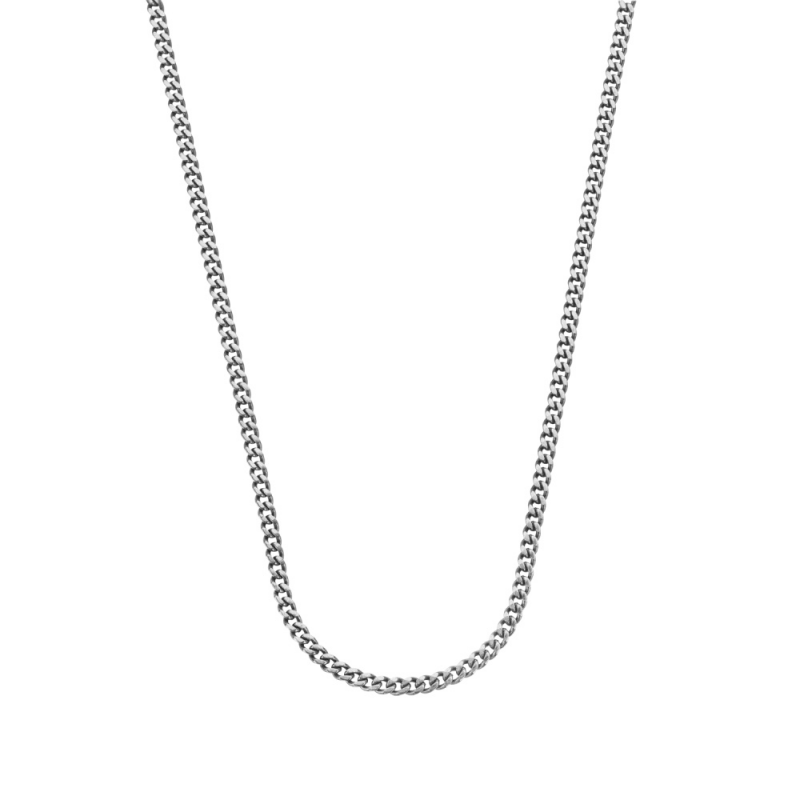 Rebel and Rose Collier, zilver925 Chain gourmet 4mm. (maat: 55cm.) - 24943 Rebel and Rose Collier, zilver925 Chain gourmet 4mm. (maat: 55cm.) - 24943