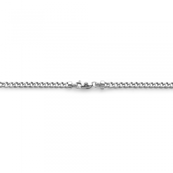 Rebel and Rose Collier, zilver925 Chain gourmet 4mm. (maat: 55cm.) - 24943 Rebel and Rose Collier, zilver925 Chain gourmet 4mm. (maat: 55cm.) - 24943