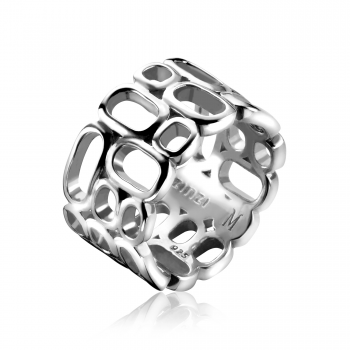 Zinzi Ring, Model MVR3  Mart Visser (breedte: 11,5mm. - maat 62) - 24968