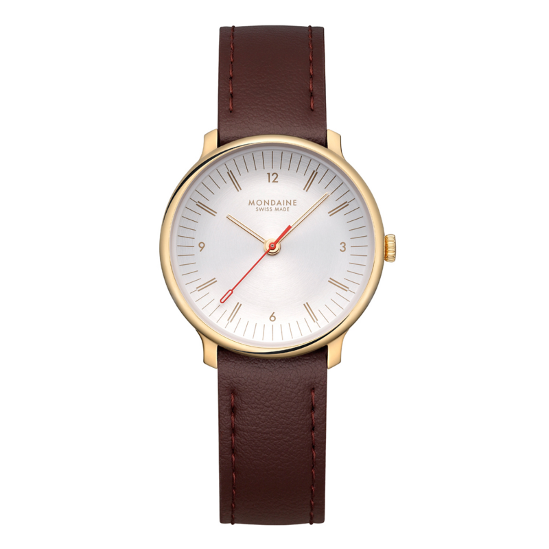 Mondaine Horloge Doppio MLE.33110.LGV (33mm) - 24986