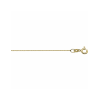Collier, 14krt.goud ankerschakel 0,8mm. (lengte:38cm.) - 23586