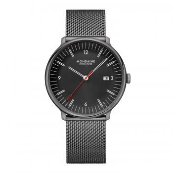 Mondaine Horloge Doppio MLE.41220.SM (41mm) - 25003